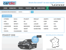 Tablet Screenshot of carclic.com
